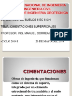 Filosofia Cimentaciones Superficiales Ec 521g