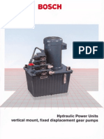 Hydraulic Power Units Vertical Mount Fixed Displacement