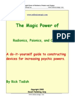 Magic Power of Radionics Psionics and Orgone