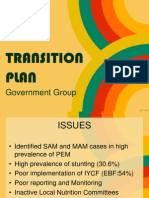 Transition Plan: Government Group