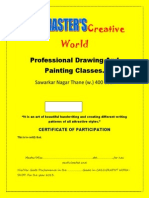 Creative World: Professional Drawing and Painting Classes