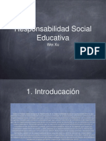 La Responsabilidad Social Educativa