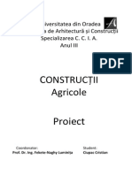 Proiect Constructii Agricole