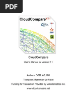 Documentation CloudCompare Version 2 1 Eng