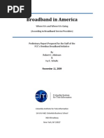 Download Columbia Institute for Tele-Information Broadband in America Report Prepared for FCC Issued 11-11-2009 by StimulatingBroadbandcom SN22876527 doc pdf