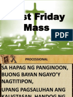 First Friday Mass