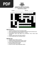 Silang Kata Ting 2 Terbaru (Soalan Dan Jawapan)