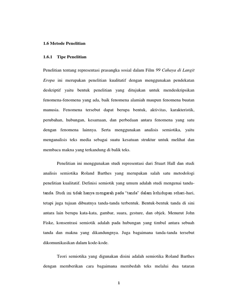 Metode Penelitian Sintagmatik Paradigmatik