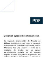 Segunda Intervencion Francesa