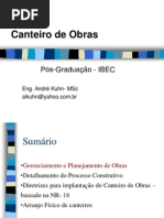 I - 2010-03-14- Gerenciamento e Planejamento de Obras