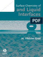 Surface Chemistry of Solid and Liquid Interfaces