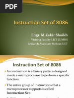 Instruction Set of 8086