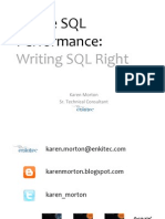 2014 05 20 Writing SQL Right Antipatterns