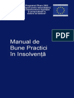 Manual Bune Practici in Insolventa