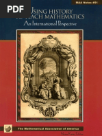 Download Using History to Teach Mathematics by Darius1501 SN228827646 doc pdf