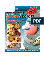 31 Secret Restaurant Recipes