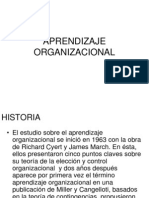 Aprendizaje Organizacional