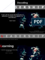 Leadership - Hear The Thinkers