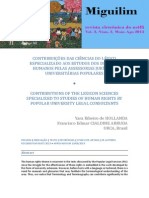 Contribuições Das Ciências Do Léxico Especializado Aos Estudos Dos Direitos Humanos Pelas Assessorias Jurídicas Universitárias Populares (Com Yrh)