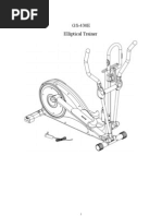 Be 6640 magnetic elliptical strider hotsell