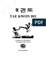 Martial Arts - Taekwondo - Student Handbook