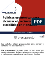 Politicas Econmicas Honduras