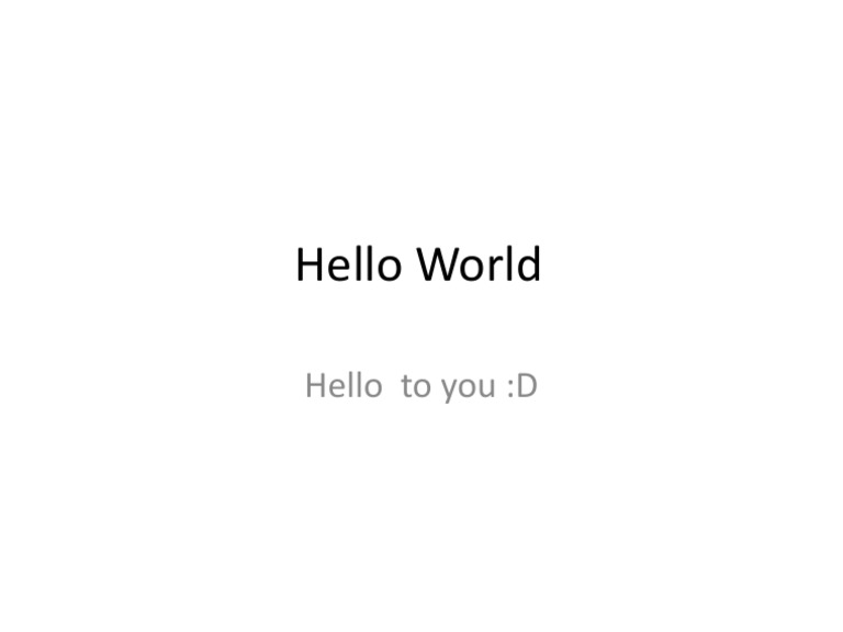 Greeting Message Overview | PDF
