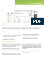Meraki Datasheet Cloud Management