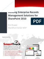 Building Enterprise Records Management Solutions for SharePoint 2010