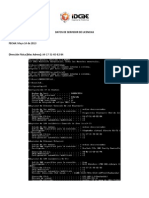 Datos de Servidor de Licencias Tornopartes