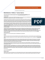 Medulloblastoma - Childhood - Treatment Options