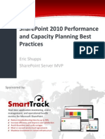 SharePoint 2010 - Performance and Capacity Planning Best Practices