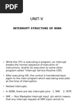 Interrupt Structure of 8086