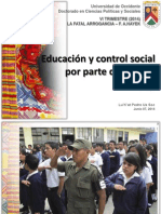 Control Social y Educación PDF