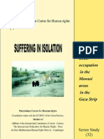 PCHR Series Study (32) Suffering in Isolation: A Report On Life Under Occupation in The Mawasi Areas in The Gaza Strip (02 August 2003)