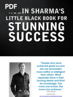 Robin Sharma - Stunning Success