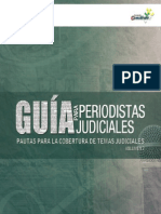 Guía para periodistas Judiciales Volumen 2 