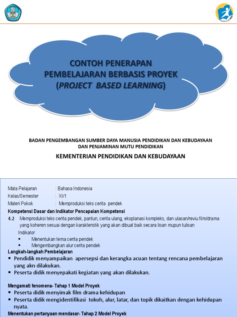 17. Contoh Pembelajaran Berbasis Proyek