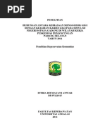Download Hubungan Antara Kebiasaan Menggosok Gigi Dengan Kejadian Karies Gigi Pada Siswa Sd Negeri 04 Pasa Gadang Di Wilayah Kerja Puskesmas Pemancungan by Pipiet Nur Fitriah SN228892463 doc pdf