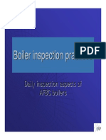 Boiler Inspection - Daily