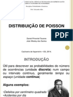 Distribuição de Poisson - Probabilidade e Estatística