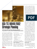 Planeacion Estrategica en ISO TS