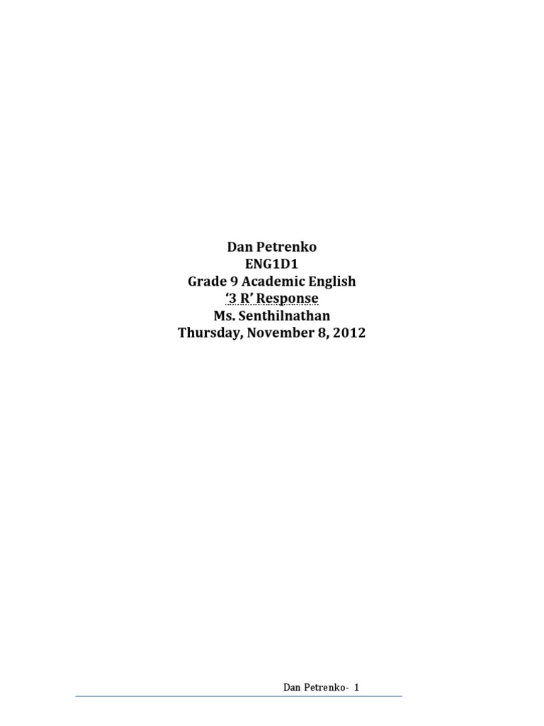 Let's Unplug The Digital Classroom' 3R | PDF | Cognition | Communication