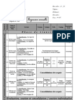 Progression Annuelle Francais 5