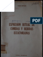 Expresión Ritual de Comidas y Bebidas Ecuatorianas