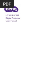 Projector Manual 6987