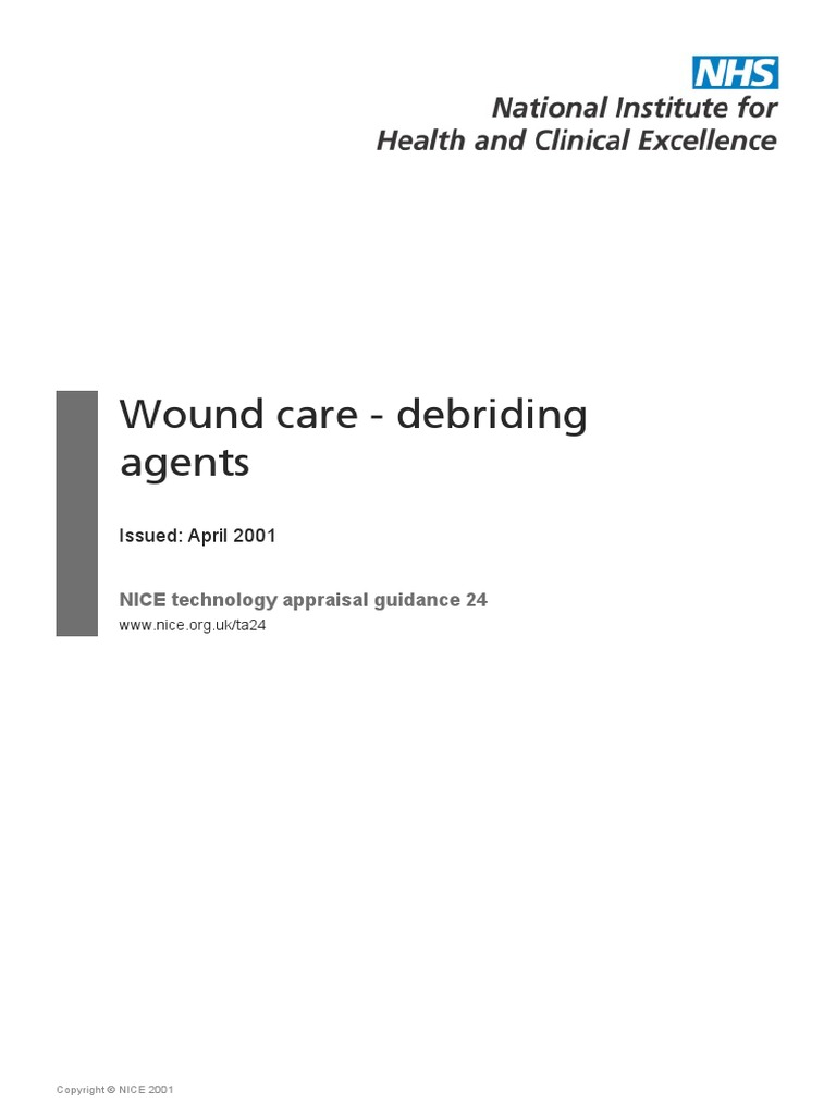 Wound Care Debriding Agents Ta24 PDF