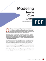 7 Modeling Ferrite Core Losses