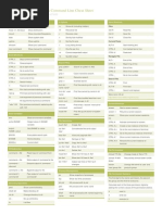 Linux Command Line Cheat Sheet