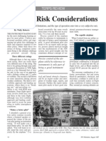 IFR Personal Risk Considerations